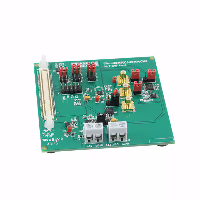 EVAL-AD5667RSDZ Analog Devices Inc.  Cartes d'évaluation - Convertisseurs numériques-analogiques (DAC)